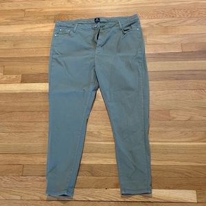 Olive Green Skinny Jeans